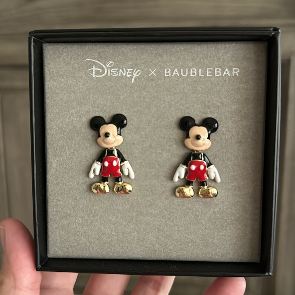 Mickey Mouse Earrings - Picture 2 of 3